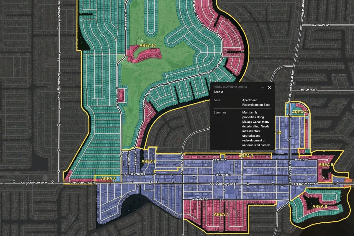 Preview of Community Redevelopment Plan, an interactive Felt map