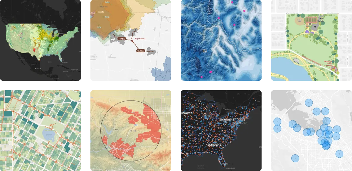 Built to handle all your spatial use cases.