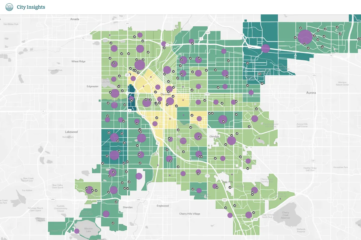 Preview of Public Schools and Student-Age Populations, an interactive Felt map